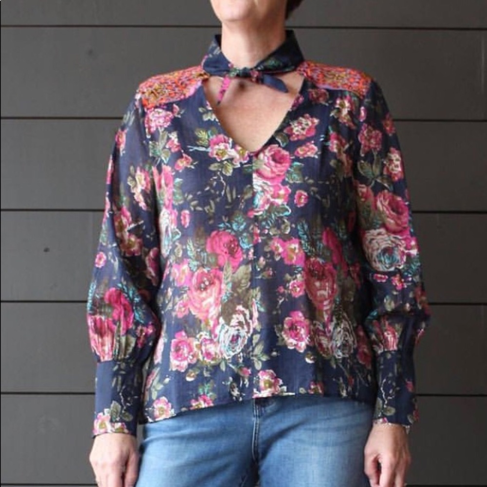 Floral blouse